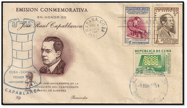 cuba 1951 FDC 2