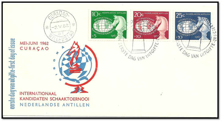 antilles néerlandaises 1962 FDC
