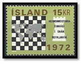 islande 1972 timbre