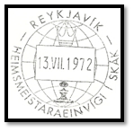 islande 1972 cachet date 3