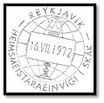 islande 1972 cachet date 4