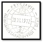 islande 1972 cachet date 7