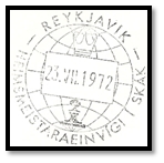 islande 1972 cachet date 8