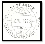 islande 1972 cachet date 10