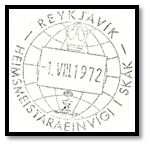 islande 1972 cachet dae 12