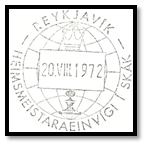 islande 1972 cachet date 23