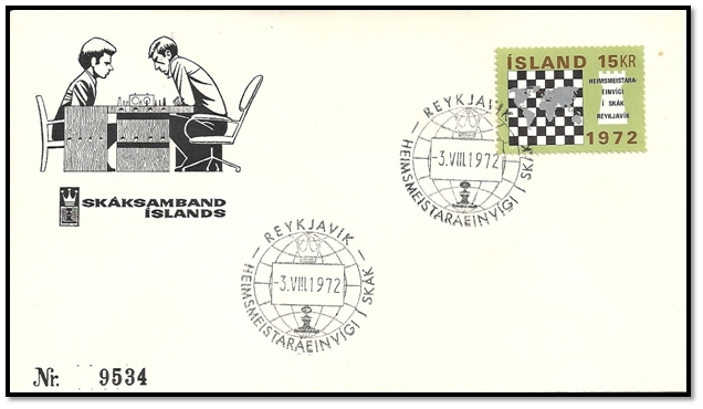 islande 1972 FDC