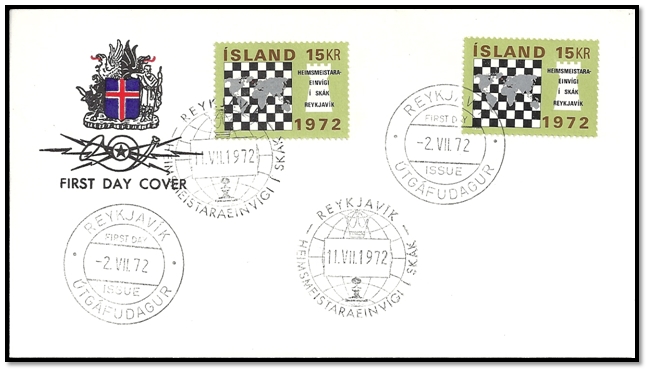 islande 1972 FDC