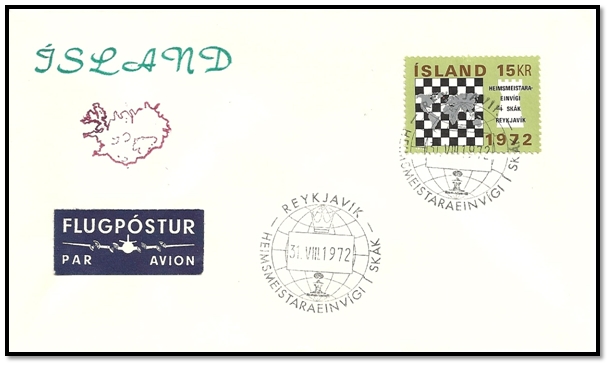 islande 1972 FDC