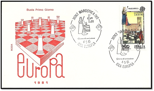 italie 1981 FDC