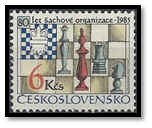 tchécoslovaquie 1985 timbre