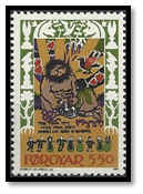 feroe 1986 timbre 3