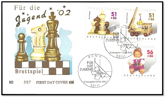 allemagne 2002 FDC